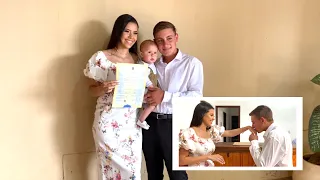 NOSSO CASAMENTO NO CIVIL ❤️*ganhamos uma festa surpresa *