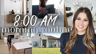 NEW HOME SUMMER MORNING ROUTINE 🌞 | 8AM MORNING ROUTINE | 2023 SUMMER MORNING ROUTINE