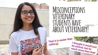 Common misconceptions veterinary students have about veterinary | Vet Visit