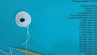 Workshop Preguiça - Parte 1 - Karla Barbosa Amigurumi