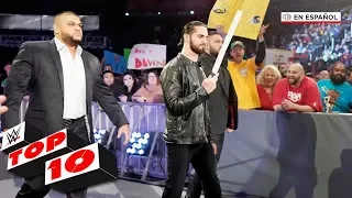 Top 10 Mejores Momentos de Raw En Español: WWE Top 10, Dec 16, 2019