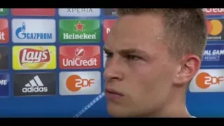 Joshua Kimmich sichtlich genervt - nach der Niederlage gegen Real Madrid in der Champions League