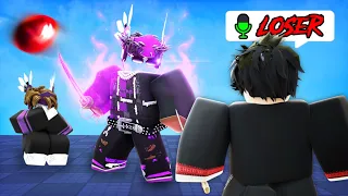 My Friend Was Getting Bullied, So I 1v1'd The Bully.. (Roblox Blade Ball)