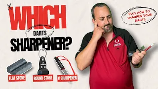 HOW TO SHARPEN YOUR DARTS AND WHICH DARTS SHARPENER SHOULD I USE? | FLAT, ROUND AND V-GROOVE