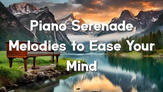 Piano Serenade : Melodies to Ease Your Mind, Stress relief, sleep, spa, meditation, study, work