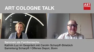 Art Cologne Talk: Carolin Scharpff-Striebich, Sammlung Scharpff / Offenes Depot