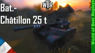 World of Tanks Replay : Bat.-Châtillon 25 t (Батчат) - 12 фрагов - 7900 урона (Карелия)
