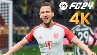 Ea Sports Fc 24 - Bayern Munich vs Man United | 4K Ultra Graphics - Full Match | 4K PC