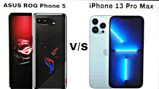 Apple iphone 13 Pro Max vs Asus ROG Phone 5 Speed Test|Best Gaming Phone