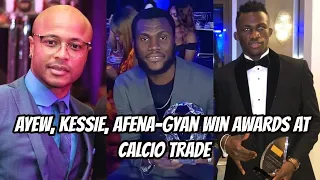 Andre Ayew, Muntari, Afena Gyan, Kessie, Edmund Addo win awards at Carcio Trade ball