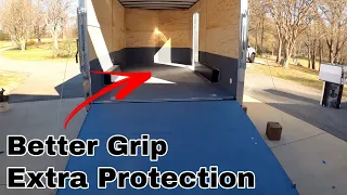 Start to Finish Enclosed Trailer Floor Protection | Valspar Anti-Skid | Pressure Washing Trailer
