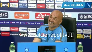 Napoli-Sampdoria 2-0 4/6/23 conferenza stampa Luciano Spalletti