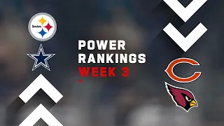 NFL Power Rankings Reaction Show Week 3