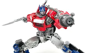 What A Masterpiece!!! Transformers ROTB Studio Series Leader Class Optimus Prime MHZ Toys MHM-01