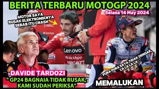 GEGER💥MARC MARQUEZ TERDIAM, BOS DUCATI " GP24 BAGNAIA TIDAK ADA KERUSAKAN "💥MOTOGP PRANCIS 2024