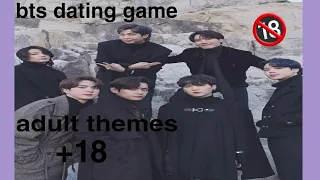 bts dating game || adult themes 🔞||