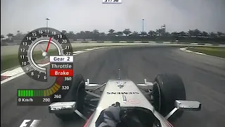 F1 2006 R2 Malaysia - Juan Pablo Montoya Onboard (Race)