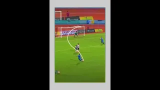 That Goal From Sunil Chhetri #shorts #video #football #sunilchhetri