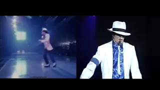 Michael Jackson : Comparison Smooth Criminal Royal Concert '96 vs Brunei '96