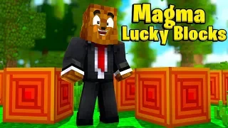 Minecraft King Of The Hill Magma Lucky Block Battle - Minecraft Modded Minigame | JeromeASF