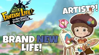 NEW ARTIST LIFE?! | Fantasy Life i News