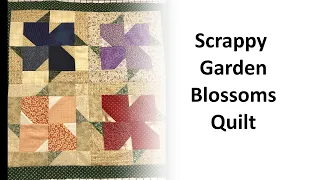 Scrappy Garden Blossoms Quilt