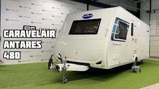Французский караван Caravelair Antares 480 2019 года с большой спальней