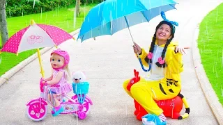 Rain Rain Go Away Song Nursery Rhymes for Kids Family Fun