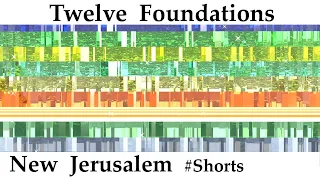 New Jerusalem – The 12 Foundations – 12 Stones – Revelation 21:19, 20 – The Holy City. #Shorts