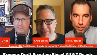 Broncos Draft Reaction Show! Plus Nuggets/Lakers Watch A Long - KUWT Reacts