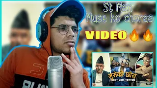 INDIAN FIRST TIME LISTEN TO ST MAN - MUSE KO CHORA (Haat Vari Tattoo) | Reaction | Dee-Coder