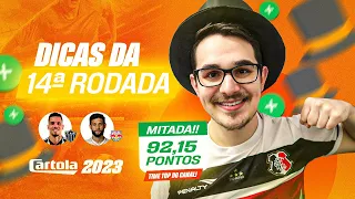 DICAS #14 RODADA | CARTOLA FC 2023 | A MAIS DIFÍCIL DE ESCALAR?