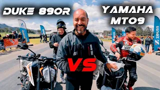 Una Batalla de NIVEL Yamaha MT09 vs KTM Duke 890R