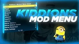 GTA 5 MOD MENU | GTA V MOD MENU 2023 PC | KIDDIONS