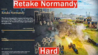Age of Empires IV The Hundred Years War Retake Normandy (Hard)