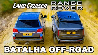 Range Rover vs Land Cruiser: BATALHA OFF-ROAD!