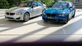 WARRIORS: BMW M3: E92 Coupe Kyosho vs. F80 Sedan Norev | x2 1:18