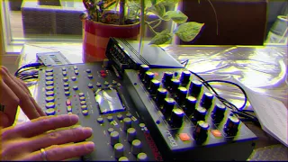 Octatrack & Moog Minitaur & MFB 301 Drum Machine