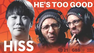 STITCH Reacts | Hiss 🇰🇷 I Grand Beatbox Battle World League 2021 I Solo Elimination