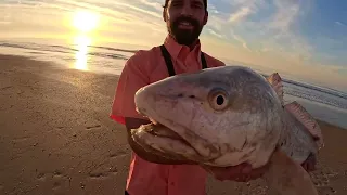 EXTREME SURF FISHING. South Carolina