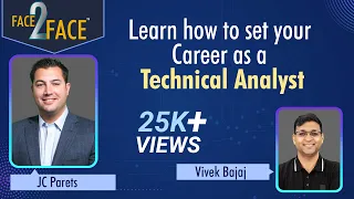 Learn how to set your Career as a Technical Analyst #Face2Face with  JC Parets