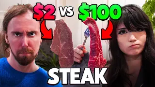 Asmongold’s $2 Steak Vs. $100 Steak