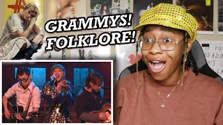 TAYLOR SWIFT 2021 GRAMMYS LIVE PERFORMANCE REACTION! 😳 Cardigan/August/Willow LIVE! | Favour