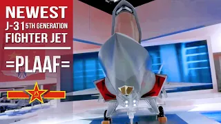 China's New 5th Generation J-31 Fighter Designed to Rival the US Navy's F-35C
