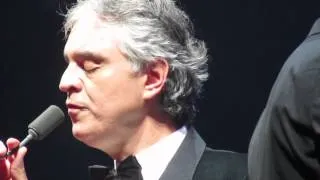 Andrea Bocelli in Houston 2012 New York New York