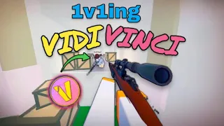 I 1v1’d Vidivinci in No Scope Arcade | Roblox (No Scope Arcade)