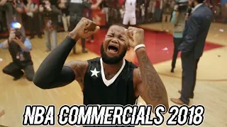 NEW FUNNY NBA Commercials 2018 Ft. Kyrie Irving, LeBron James, Steph Curry, James Harden... MORE