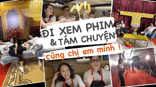 #weekendvlog Cùng chị em mình ĐI XEM PHIM và ĂN UỐNG sau thời kì Cấm túc // Dinology