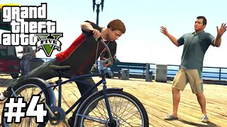 Grand Theft Auto 5 - PS5 Gameplay Walkthrough (No Commentary) | Michael And Jimmy Race! | #4