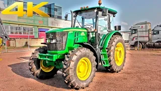 Трактор John Deere 6135B - мощный универсал для любых задач в сельском хозяйстве. Обзор 2018